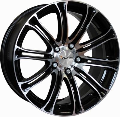 AVUS AC-MB1 black polished