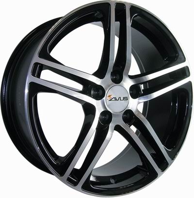 AVUS AF2 black polished