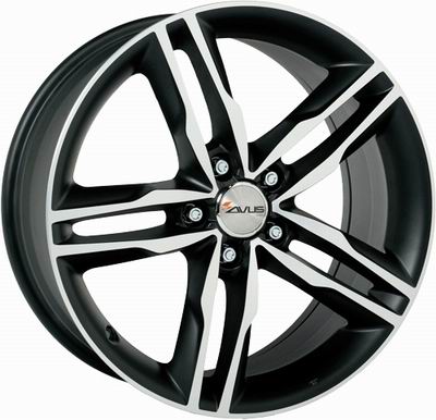 AVUS AF6 matt black polished